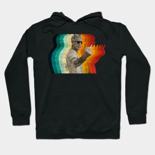 Anthony Bourdain Retro Vintage Fade Hoodie